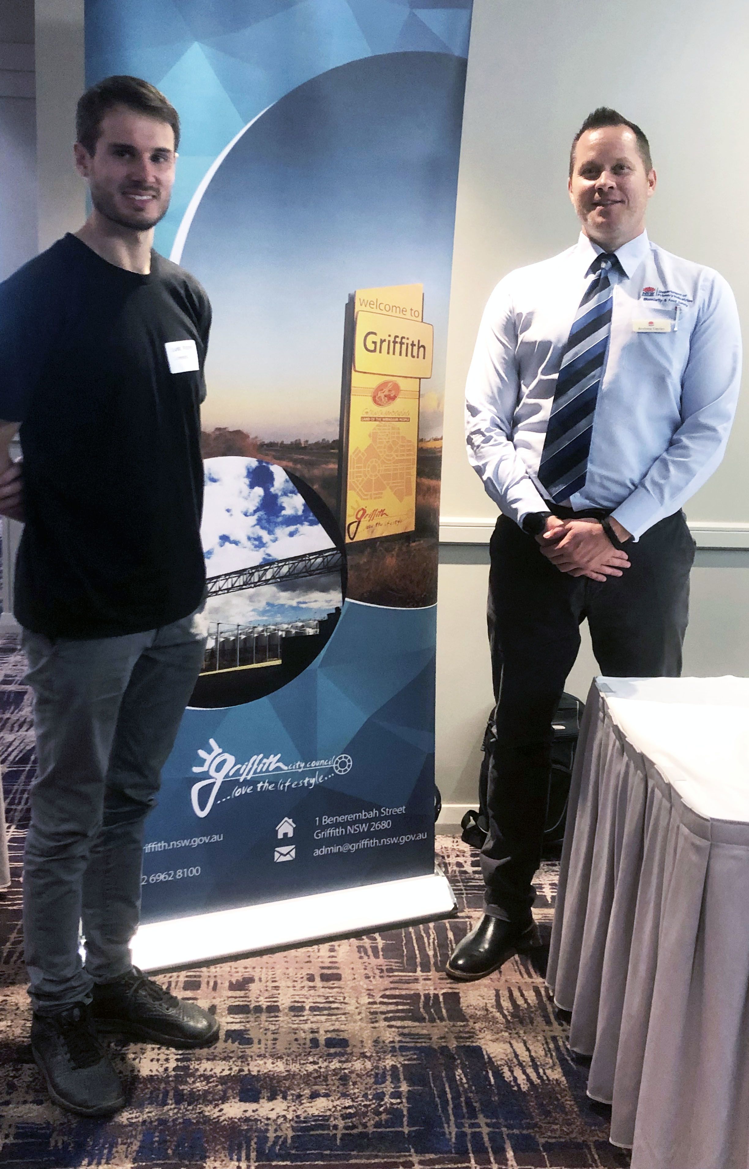 Image of Luke Piccolo and Andrew Davies