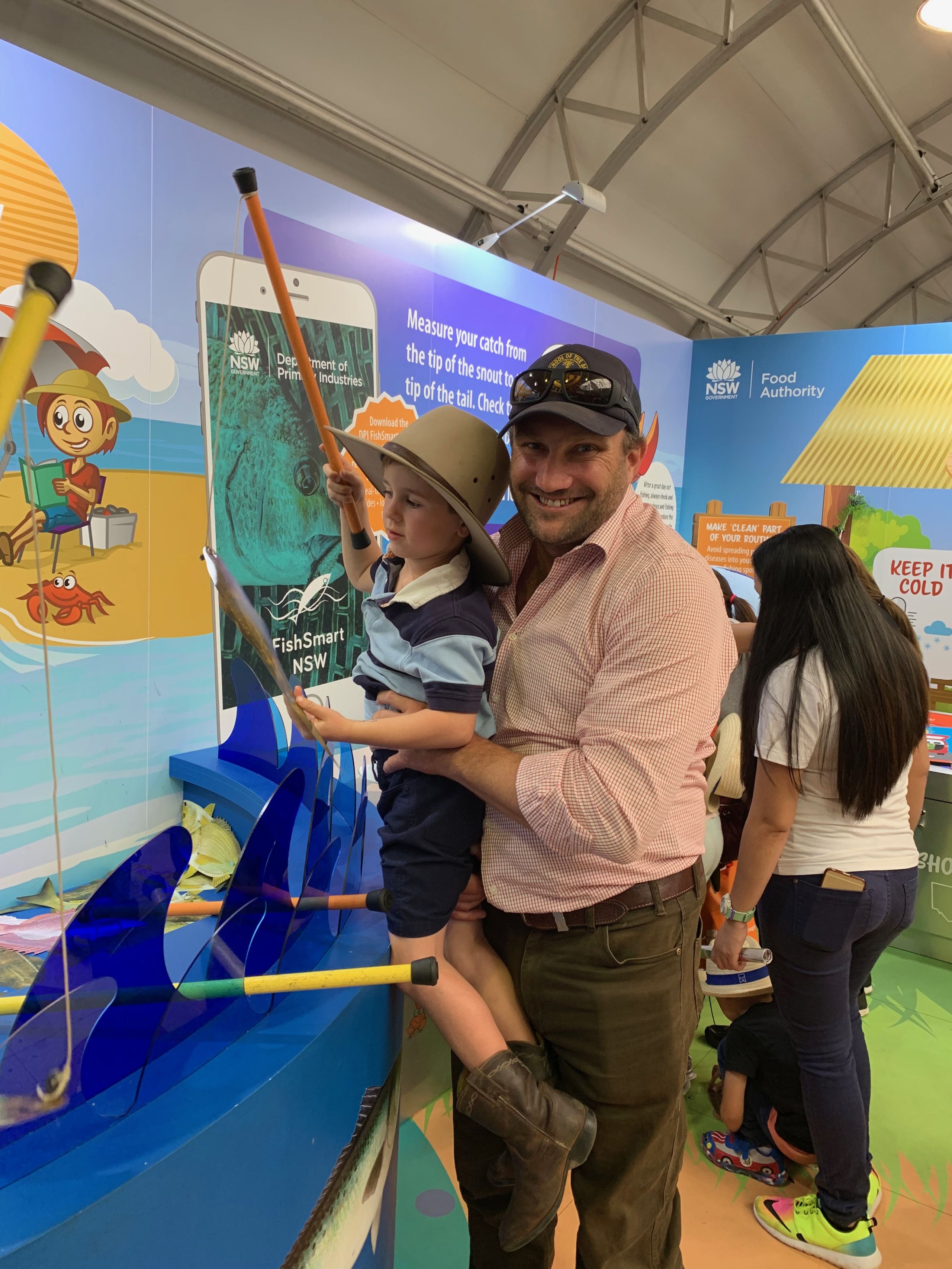 The NSW Department of Primary Industries stand at Sydney Royal Easter show.