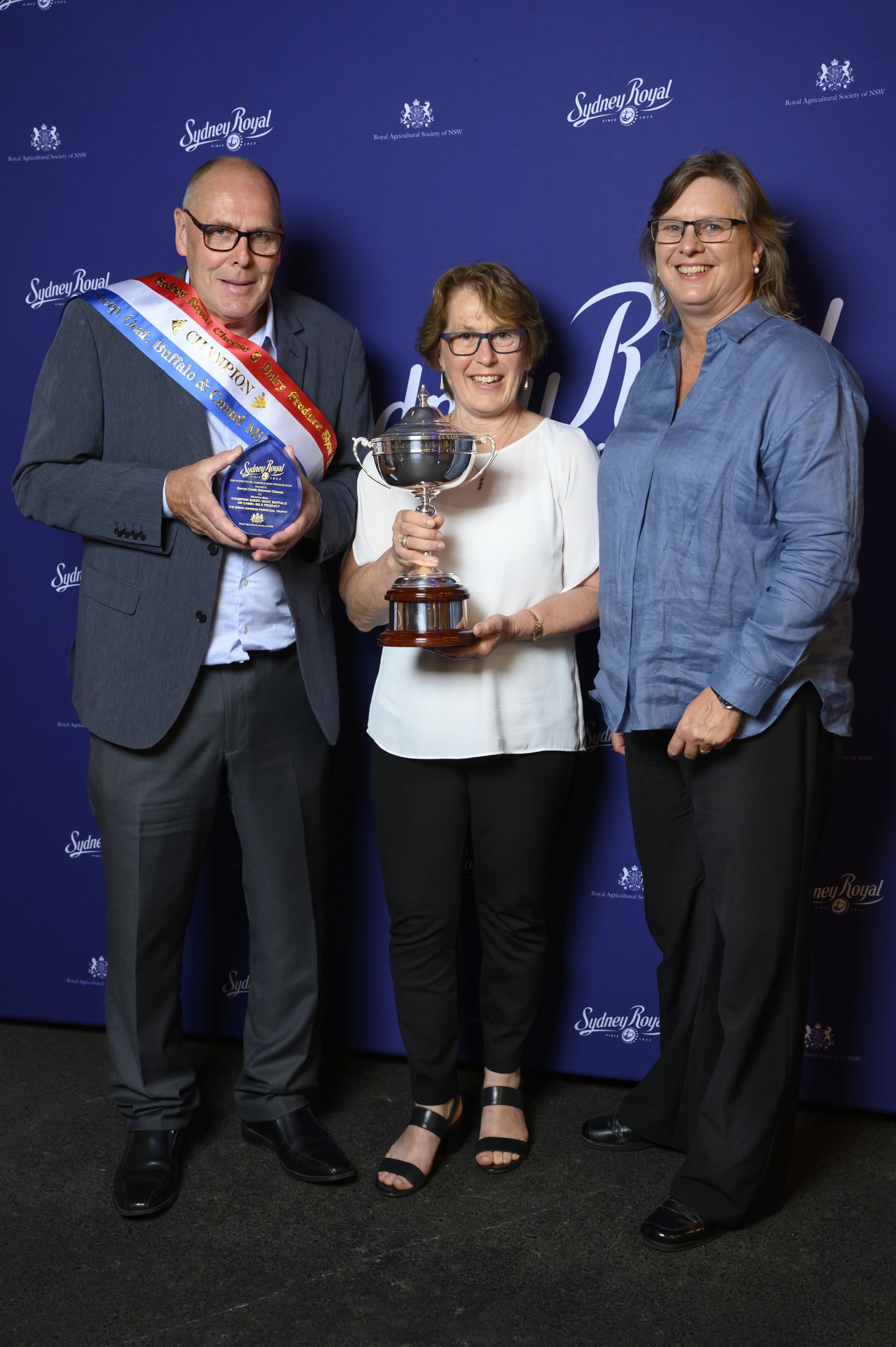 Inset image of Champion Speciality Cheese award winners