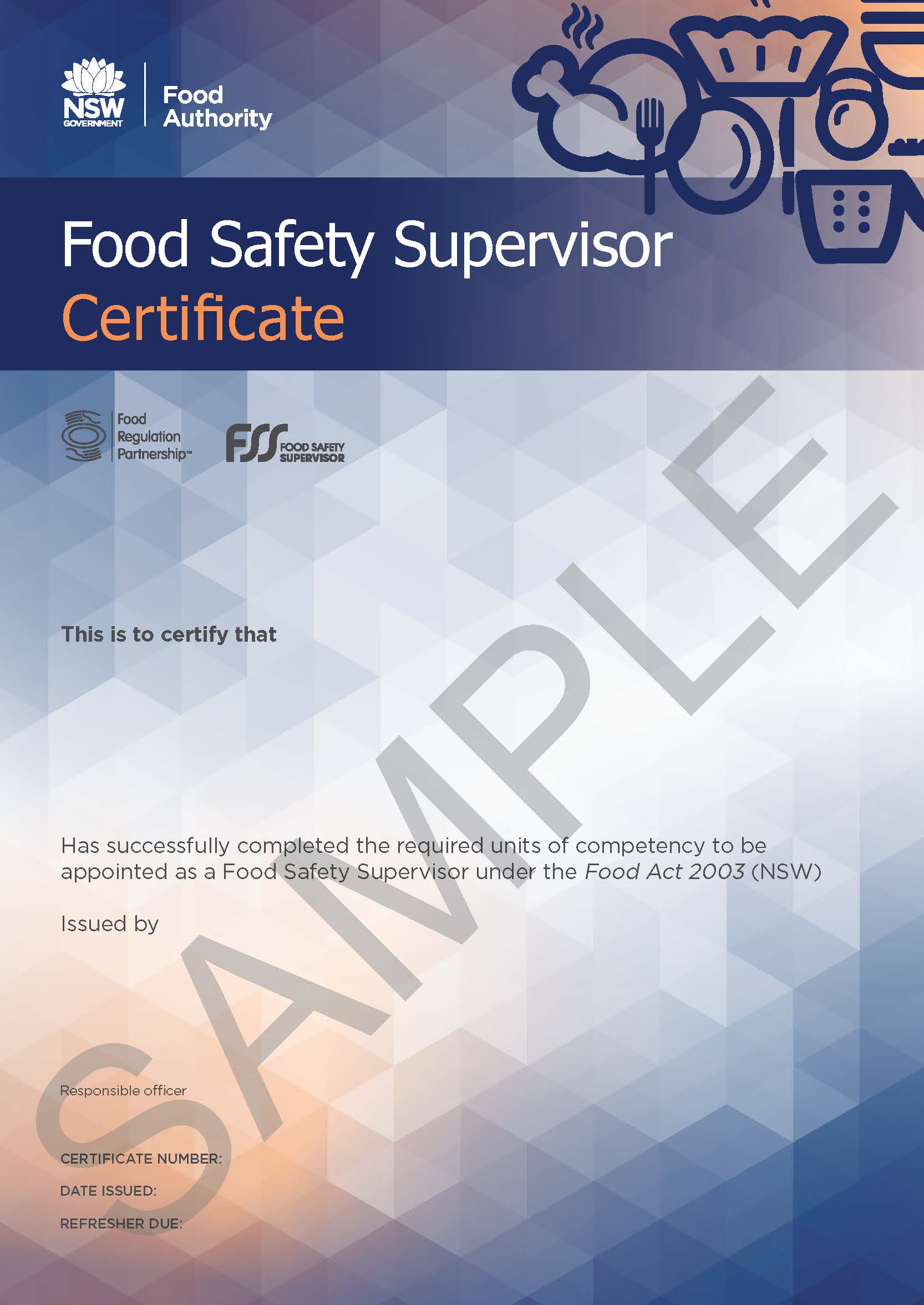 Inset image of sample fss certificate