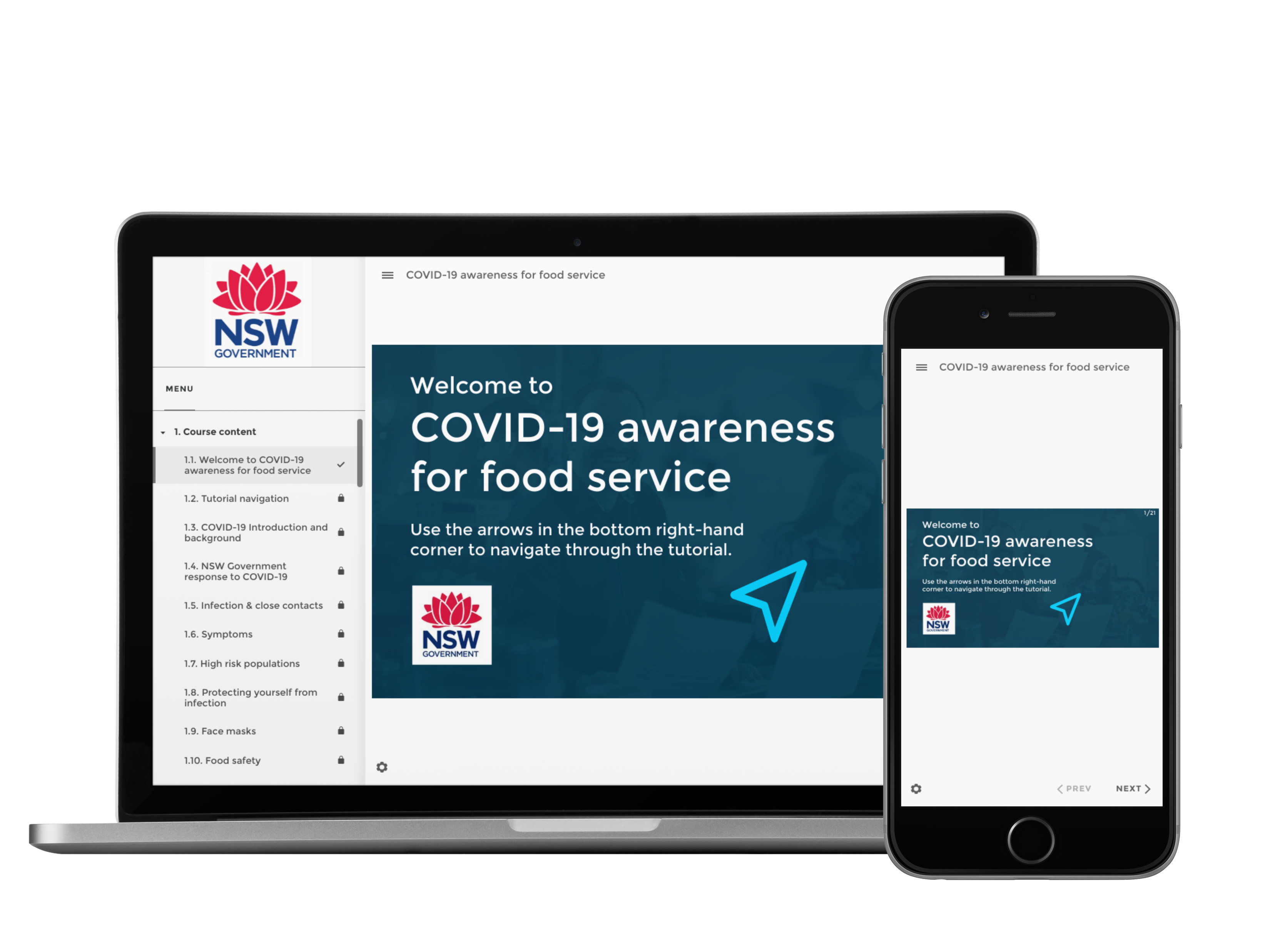Covid 19 awareness for food service online training