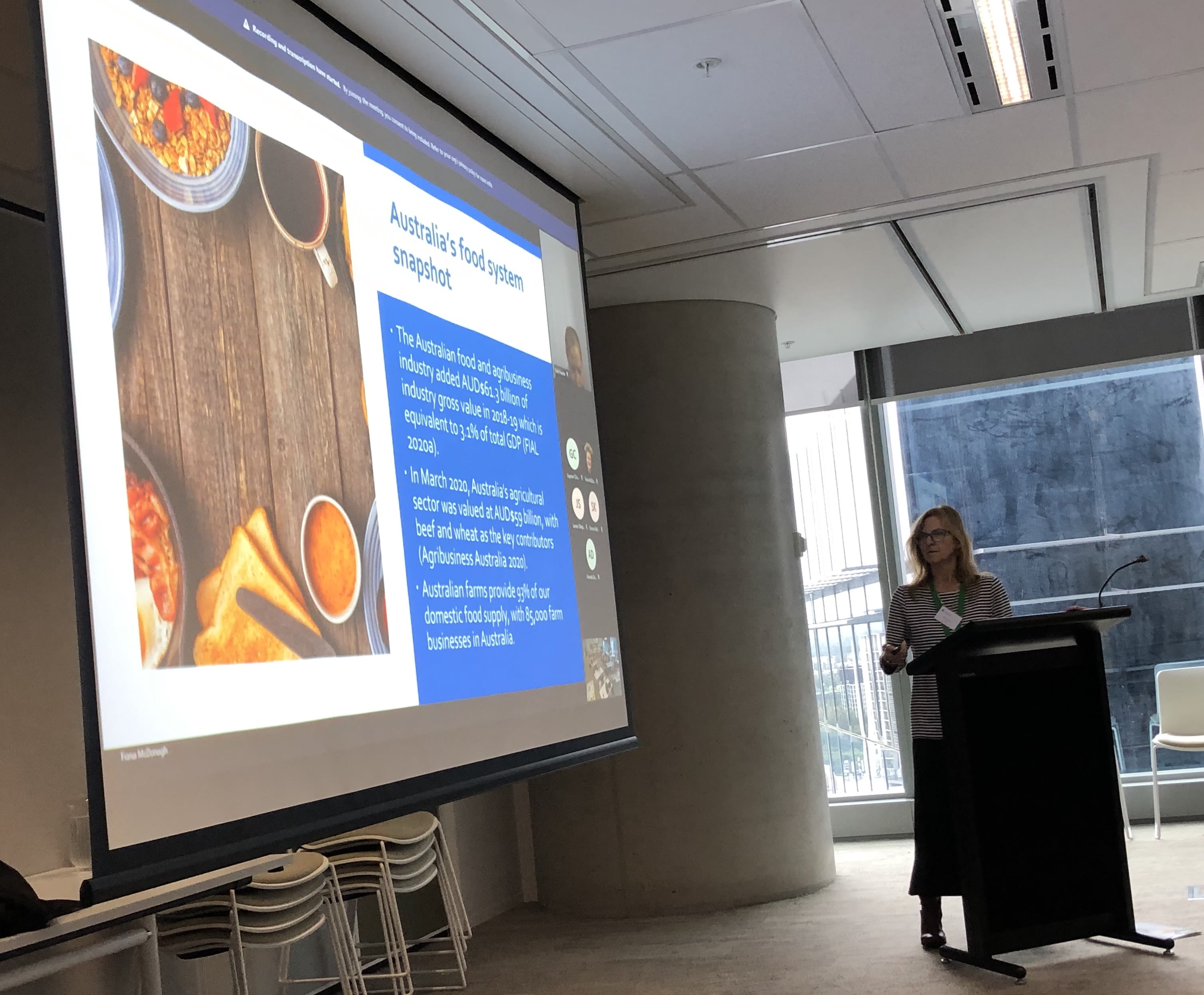 Fiona Fleming, CEO of the Australian Institute of Food Science and Technology