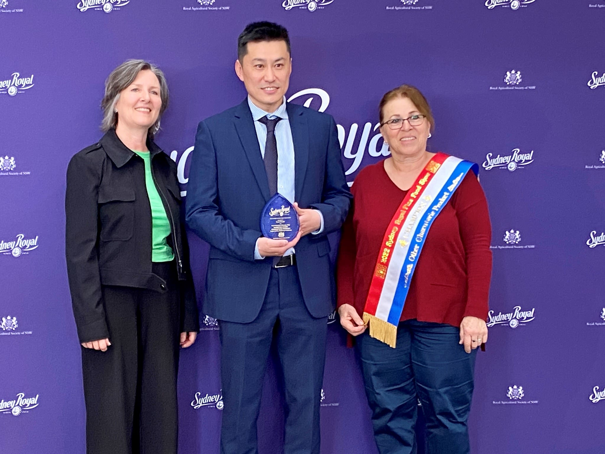 The NSW Food Authority was proud to present the Award to Posh Foods