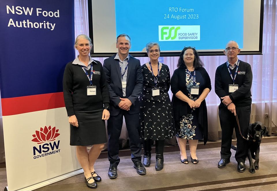 NSW Food Authority staff were joined by Maria Said, CEO of Allergy & Anaphylaxis Australia, who delivered a presentation on managing allergens in a retail setting